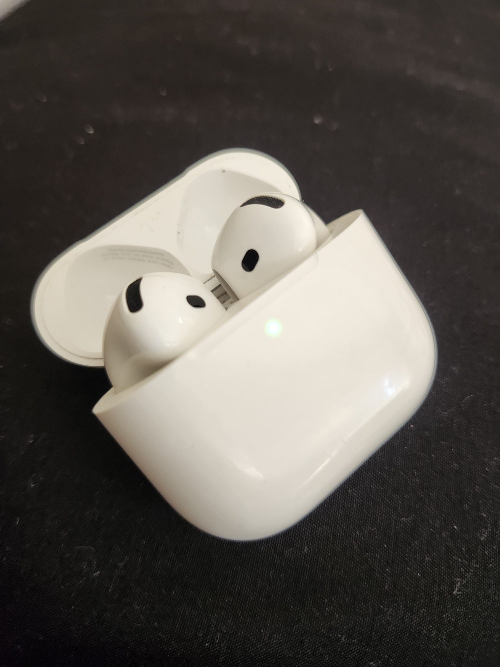 AirPods 4  with Charging Case & Type C to Type C Cord - White